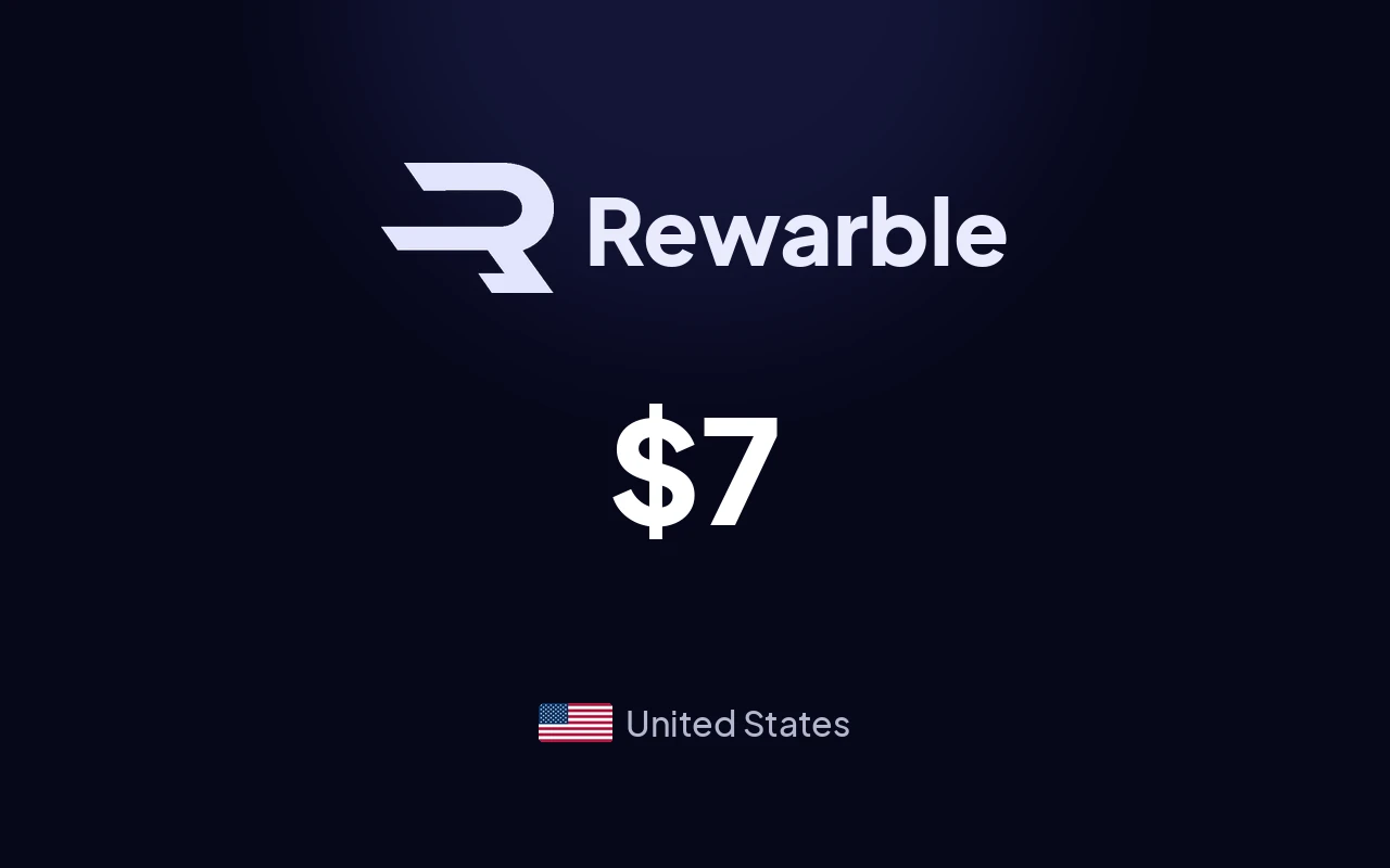Rewarble Astropay $7 Gift Card (United States)