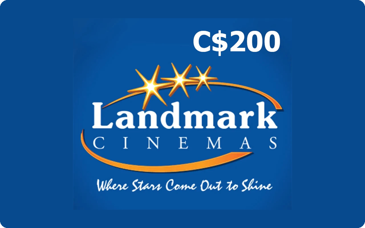 Landmark Cinemas C$200 Gift Card (Canada)