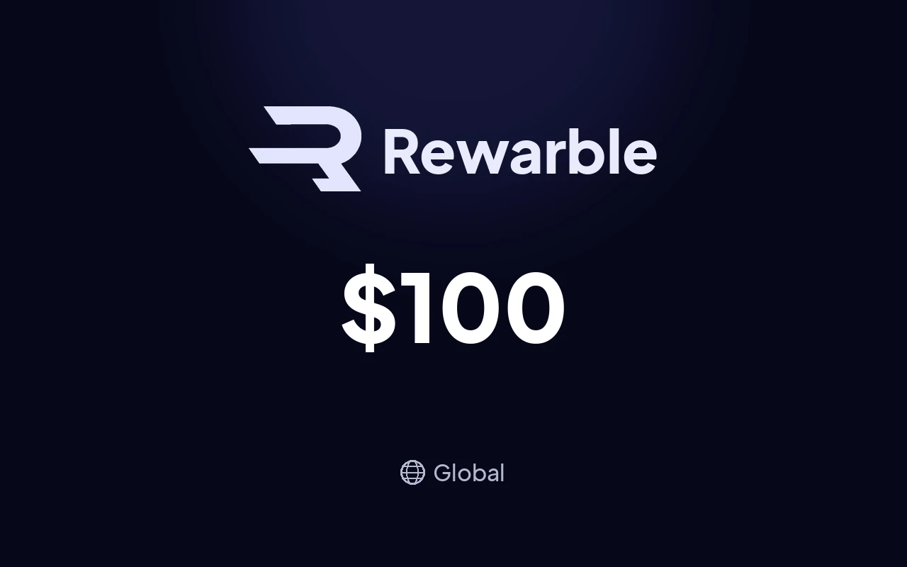 Rewarble Astropay $100 Gift Card