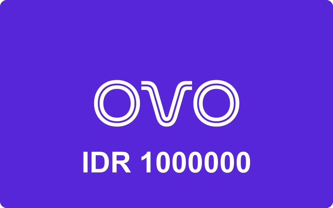 OVO Cash 1000000 Rp Gift Card (Indonesia)