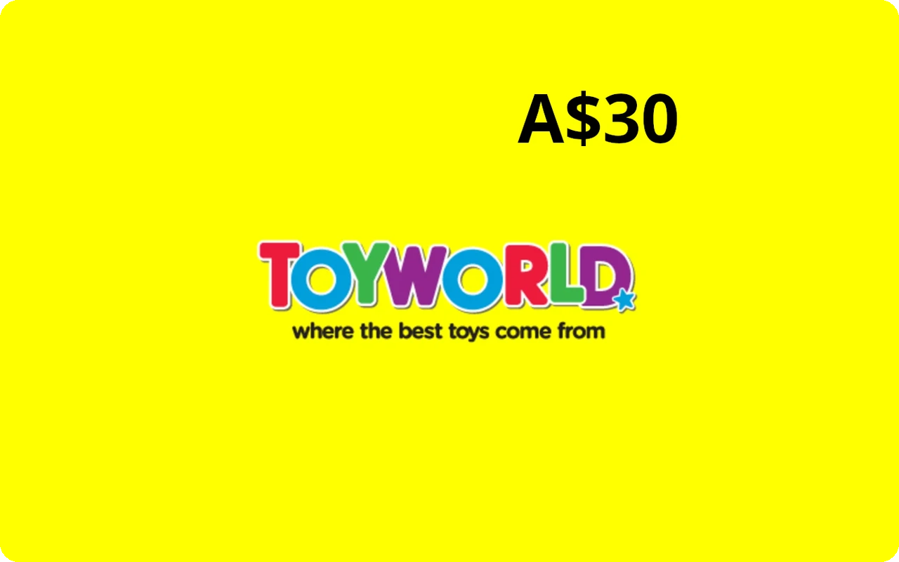 Toyworld A$30 Gift Card (Australia)
