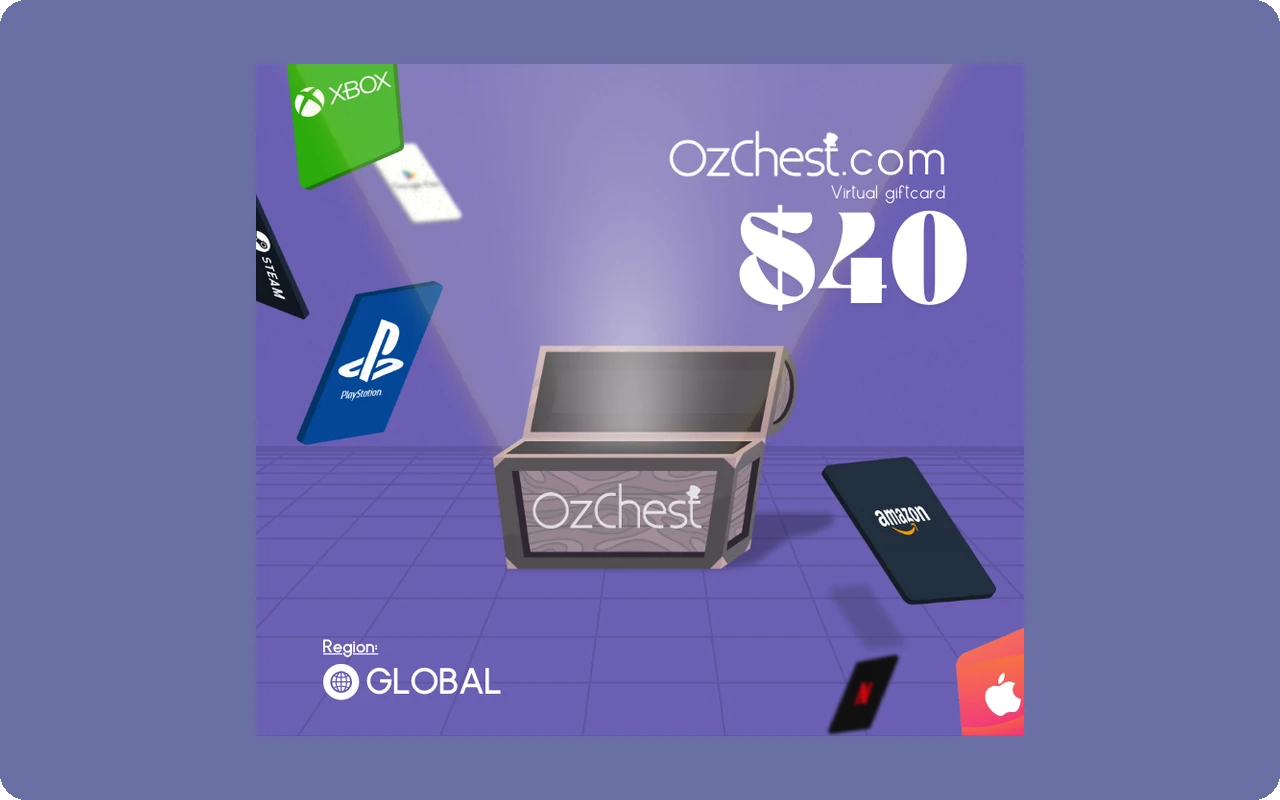 Ozchest $40 Gift Card