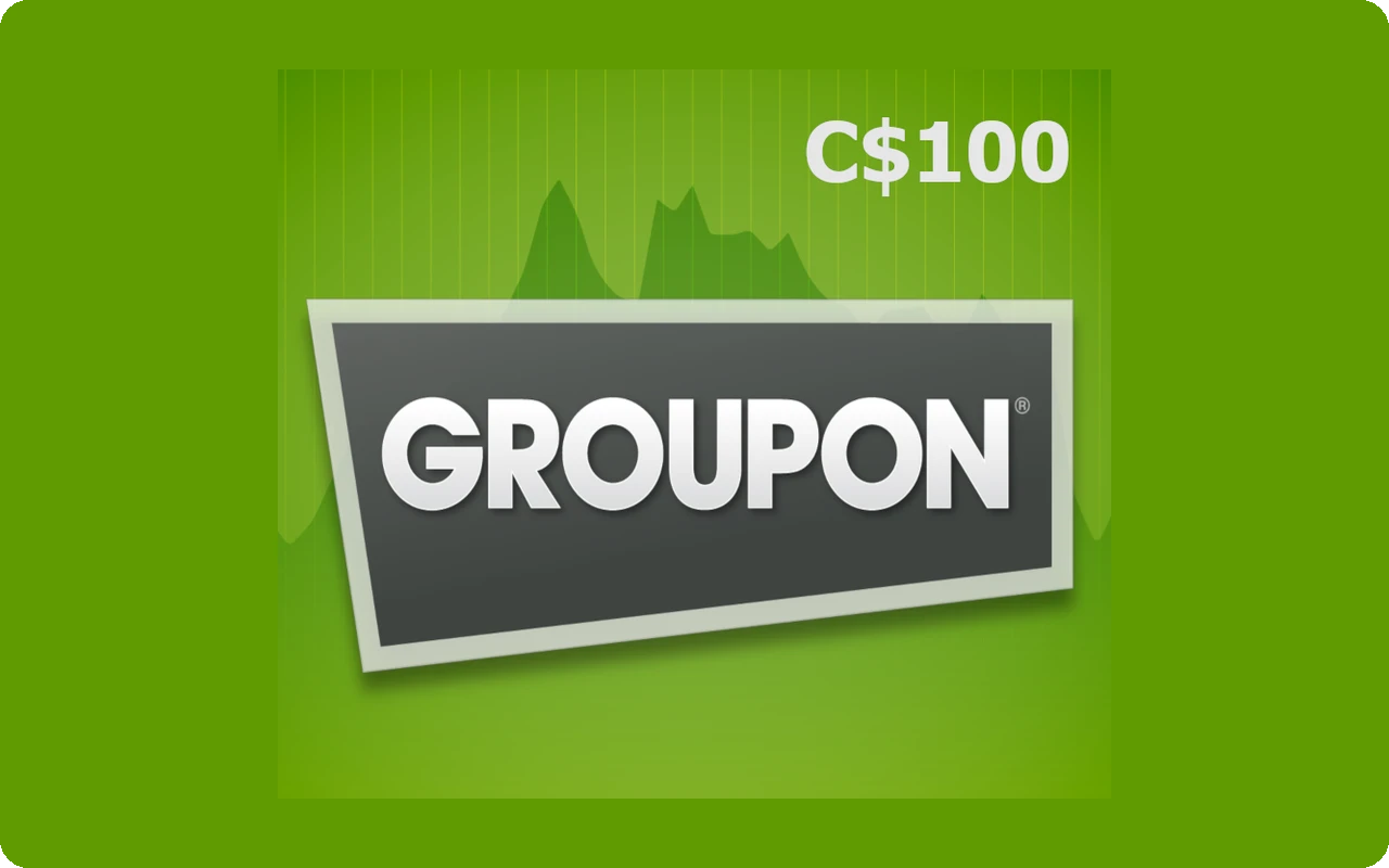 Groupon $100 Gift Card (Canada)
