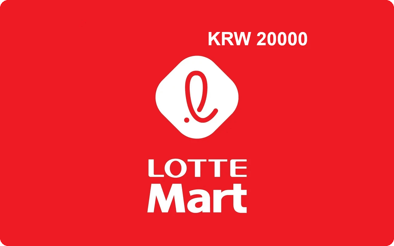Lotte Mart ₩20000 Gift Card (South Korea)
