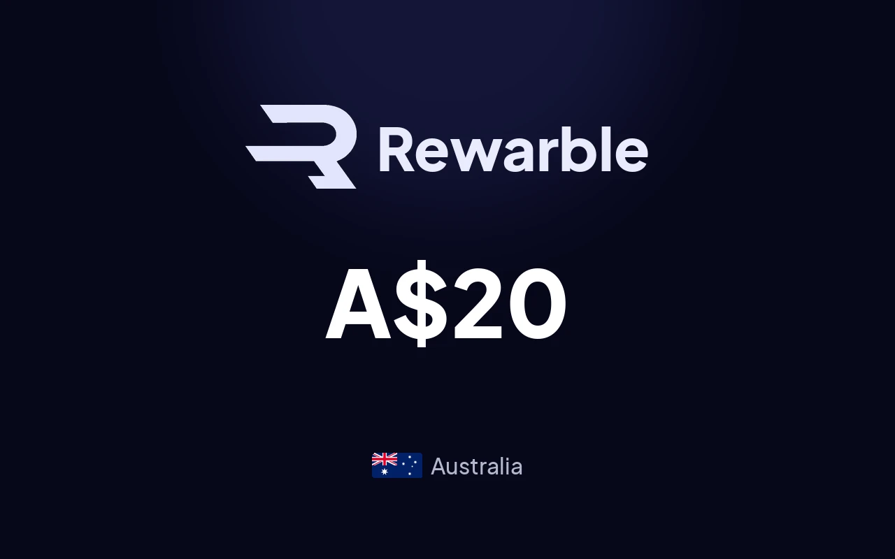 Rewarble Revolut A$20 Gift Card (Australia)