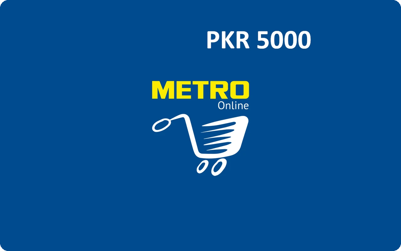 Metro Online 5000 PKR Gift Card (PK)