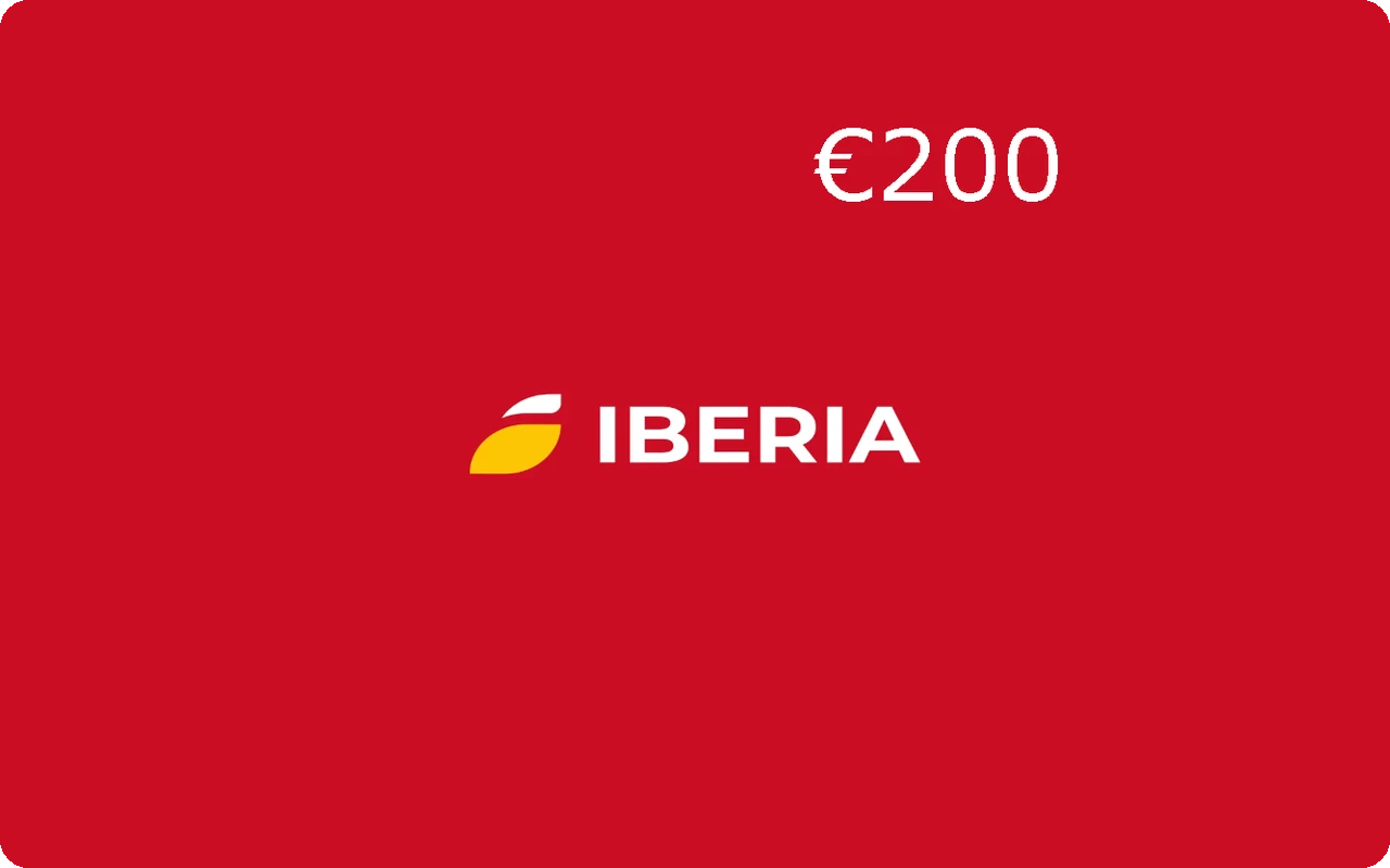 Iberia €200 Gift Card (Italy)