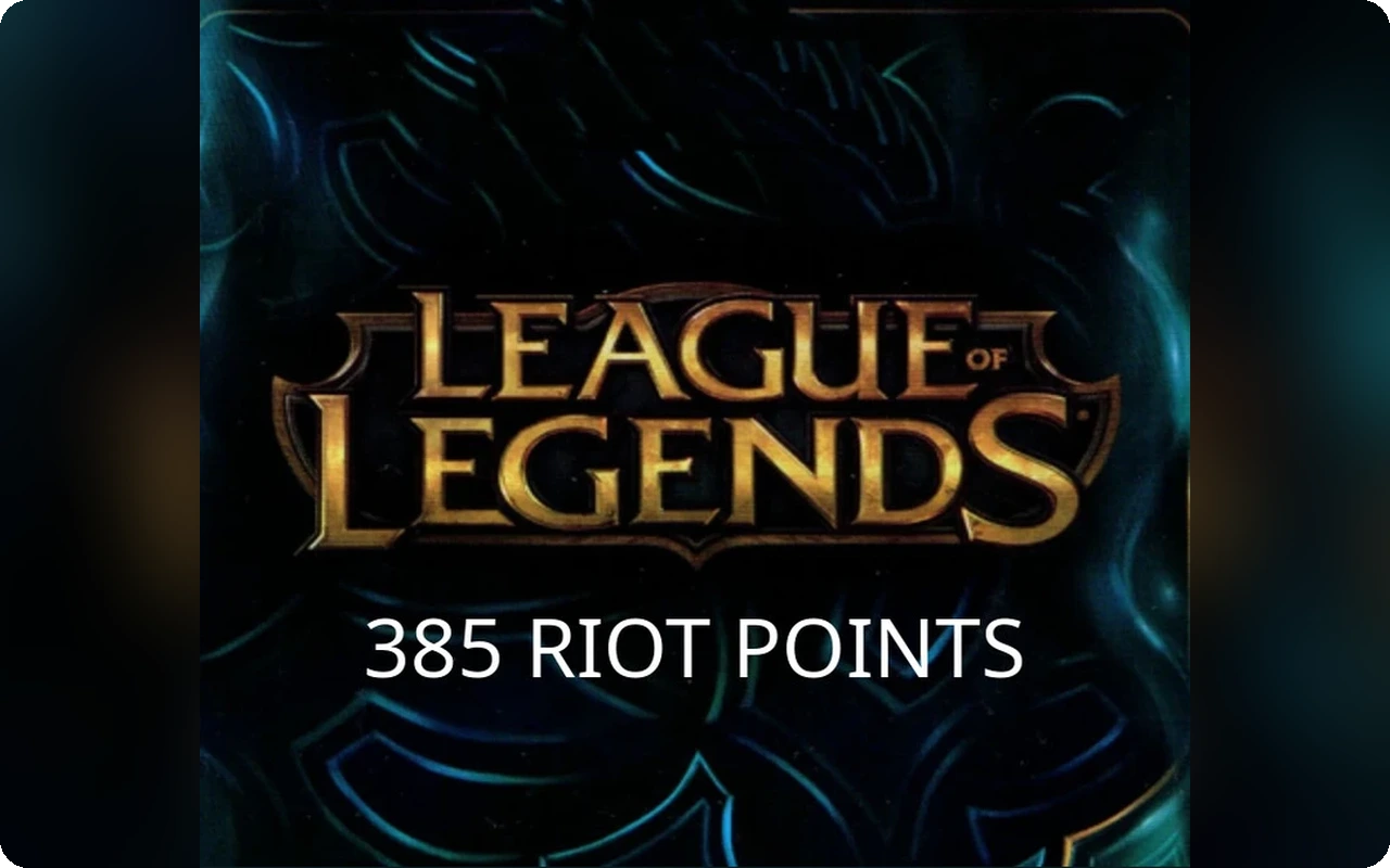 League of Legends 385 Gift Card (Australia)