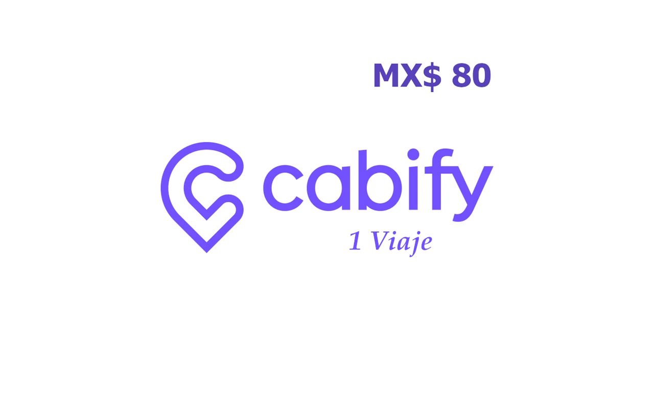 Cabify $80 Gift Card (Mexico)
