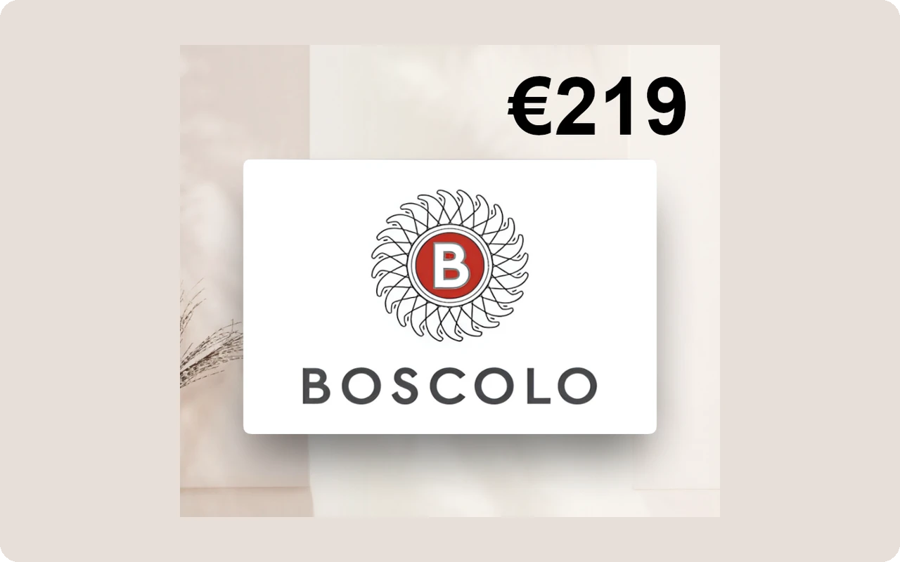 Boscolo €219 Gift Card (Italy)