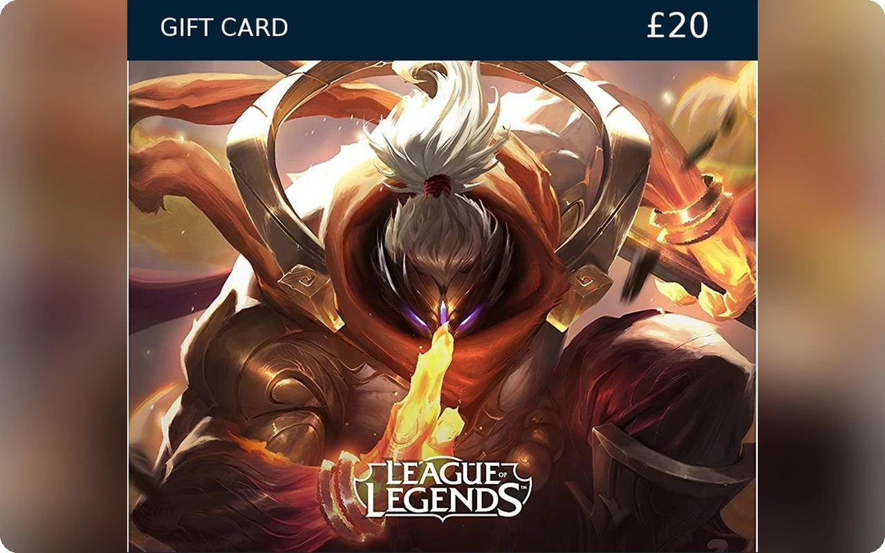 League of Legends £20 Gift Card (United Kingdom)