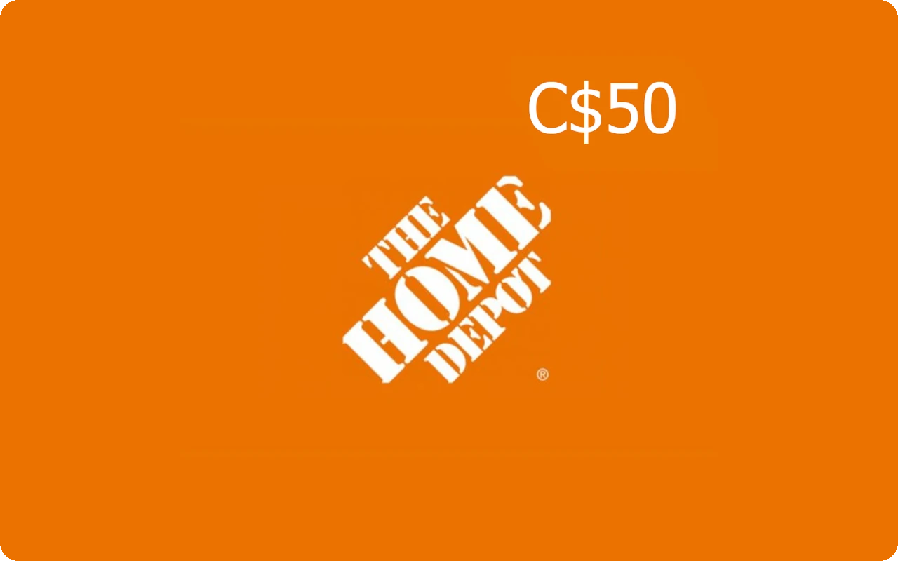 The Home Depot $50 Gift Card (Canada)