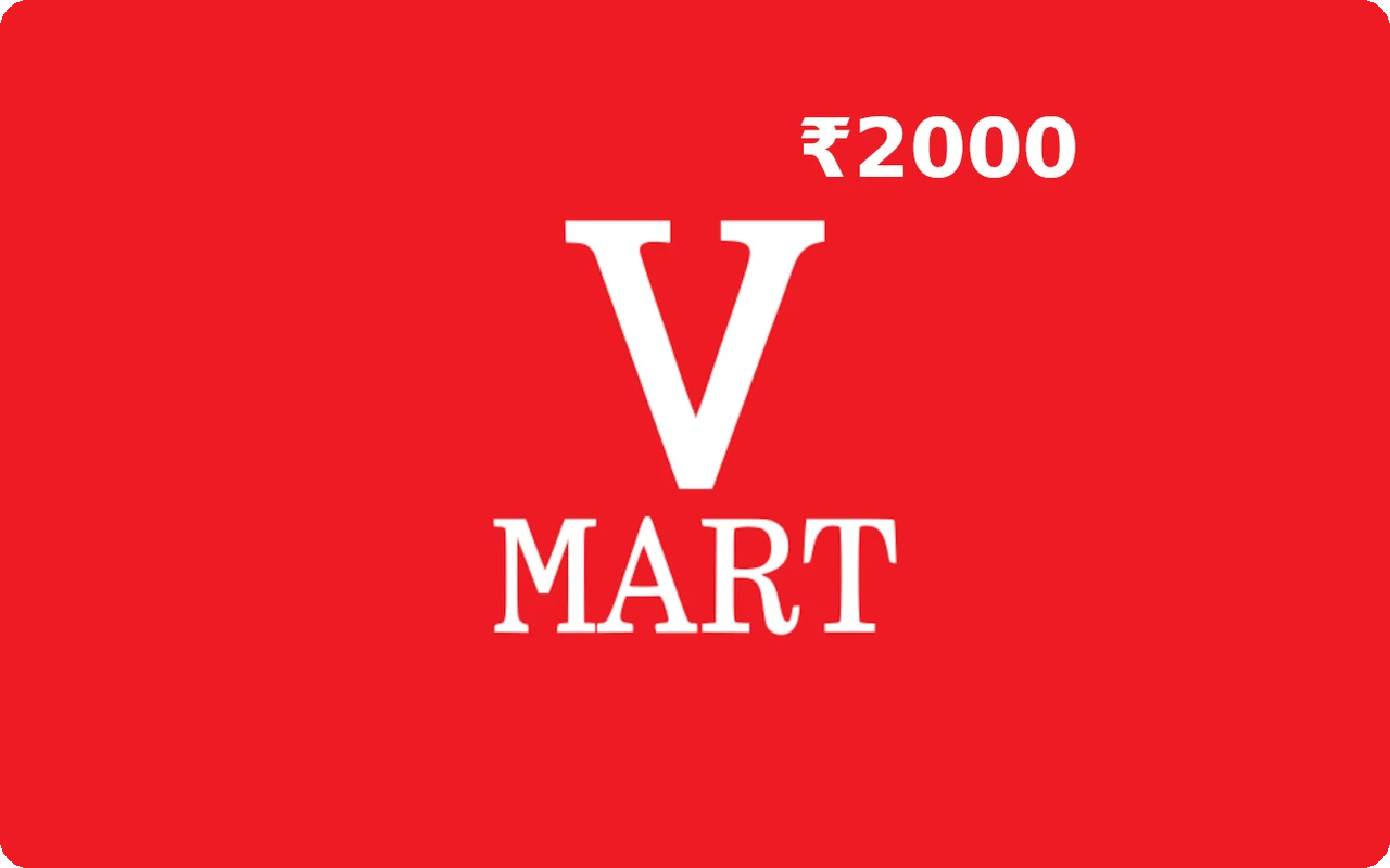 Vmart ₹2000 Gift Card (India)