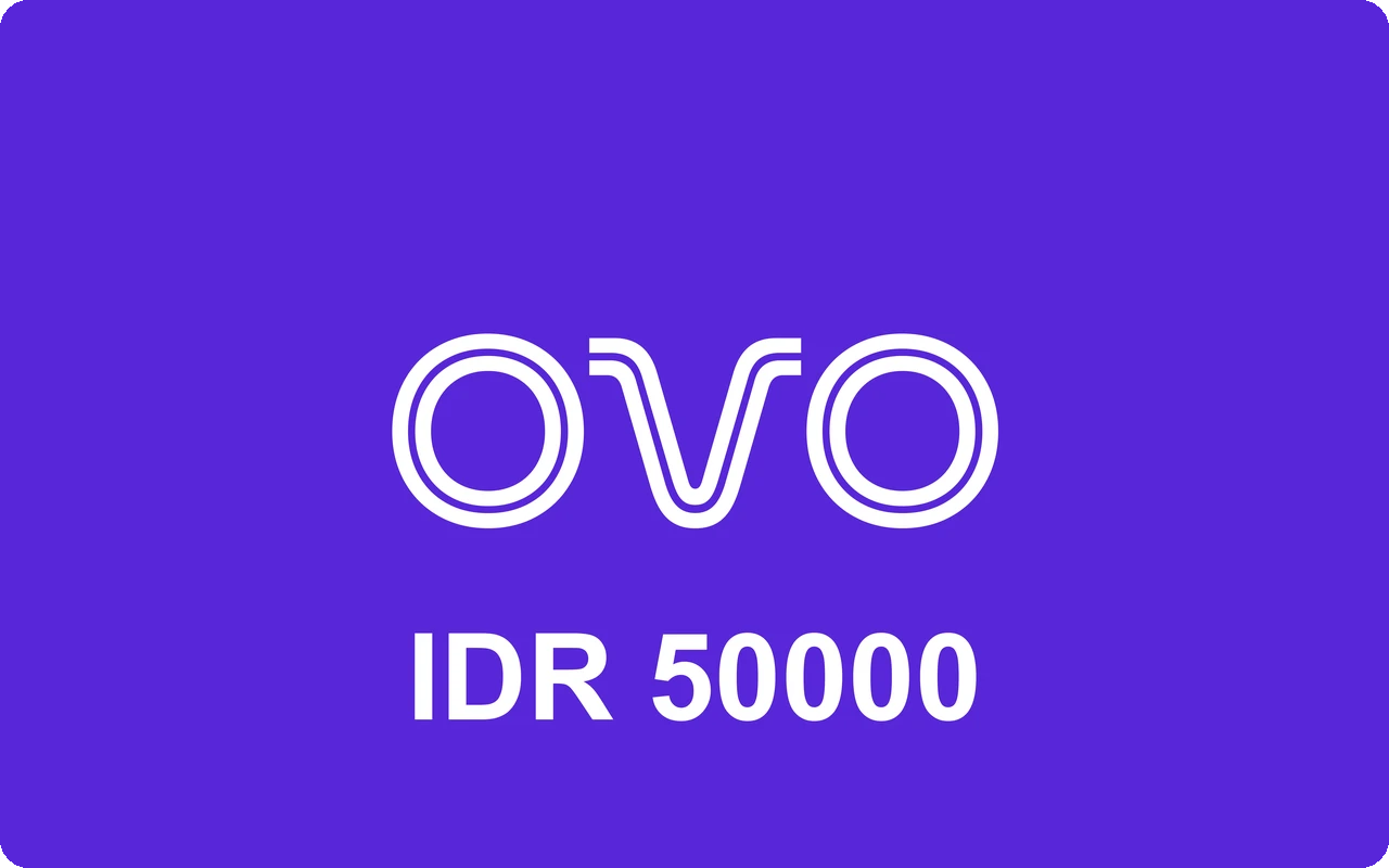 OVO Cash 50000 Rp Gift Card (Indonesia)