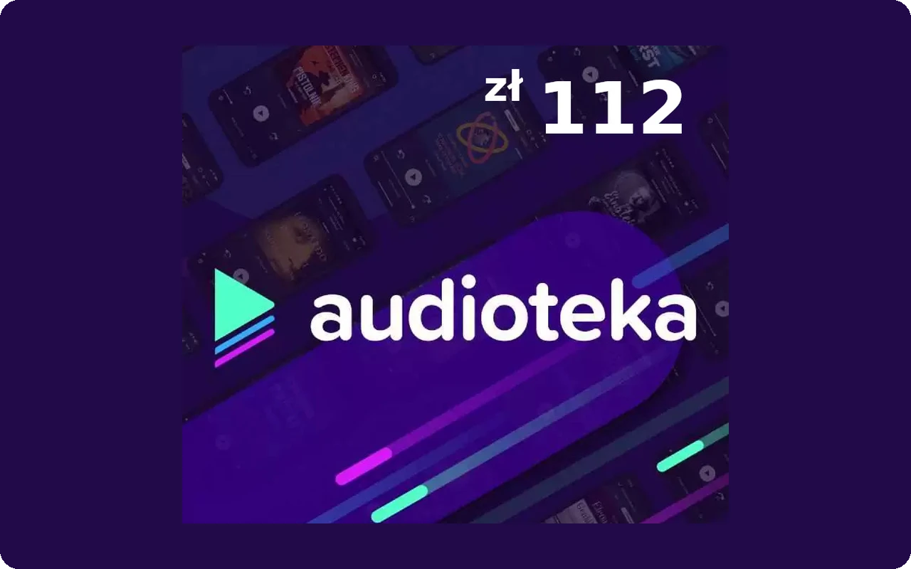 Audioteka 112 zł Gift Card (Poland)