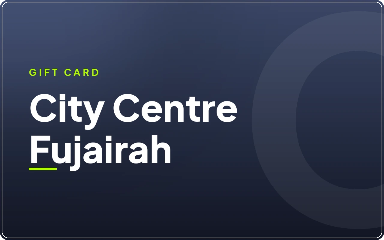 City Centre Fujairah 150 AED Gift Card (United Arab Emirates)