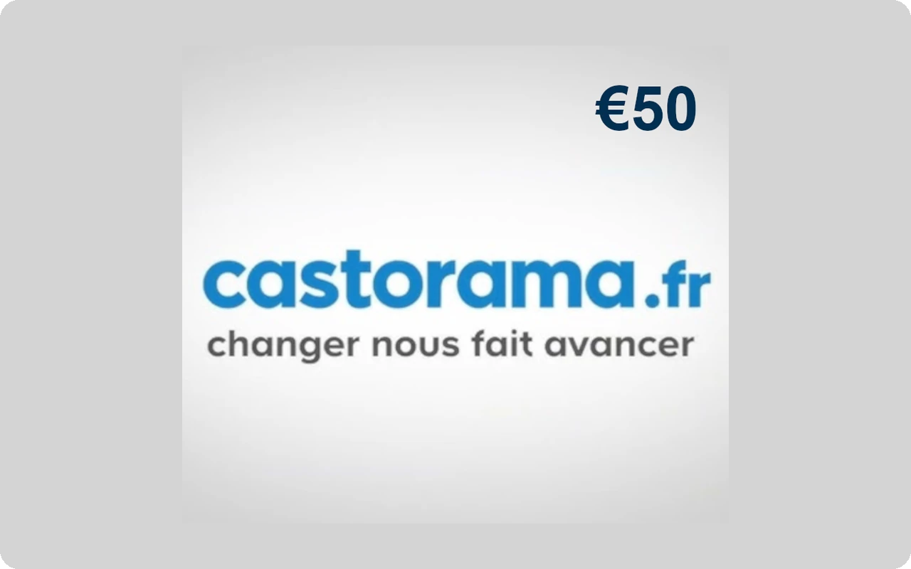 Castorama €50 Gift Card (France)