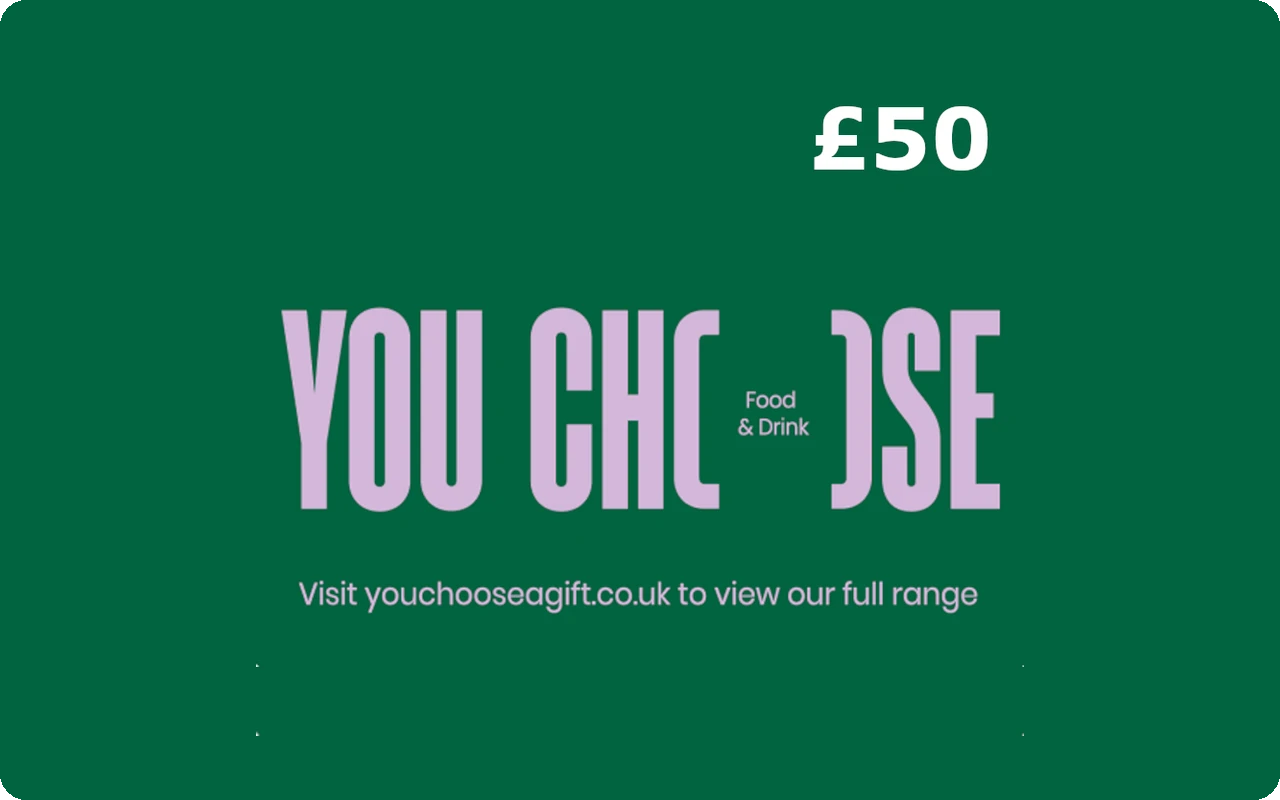 Youchoose Food Drink £50 Gift Card (United Kingdom)