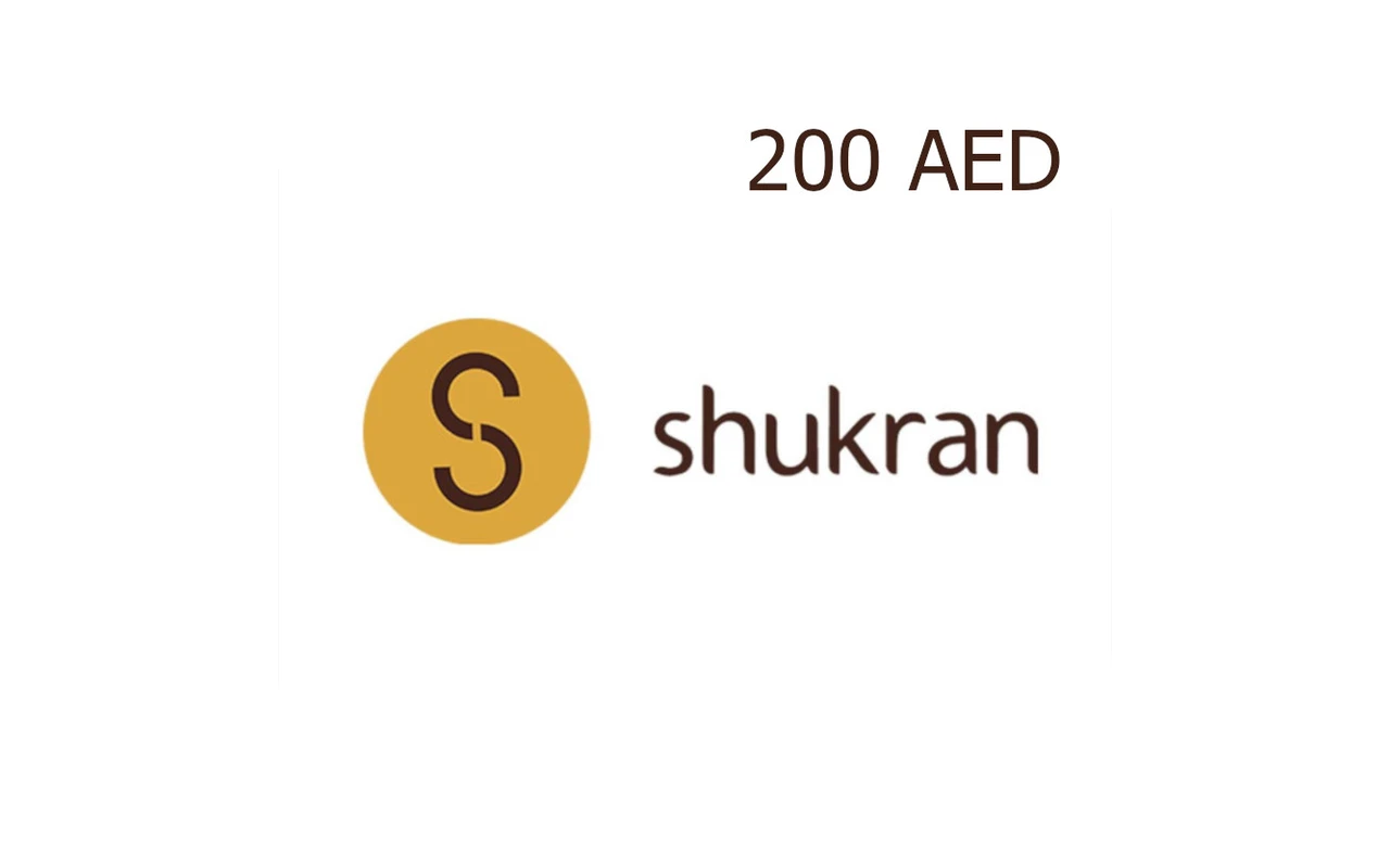 Shukran 200 AED Gift Card (United Arab Emirates)