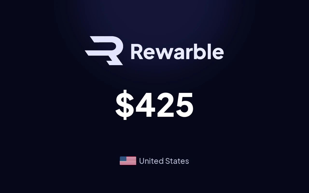Rewarble Chatgpt $425 Gift Card (United States)