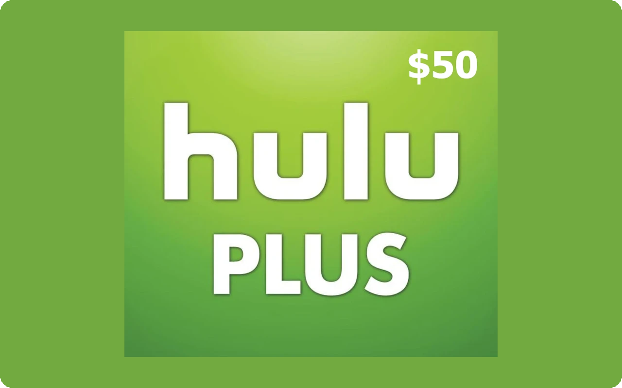 Huluplus $50 Gift Card (United States)