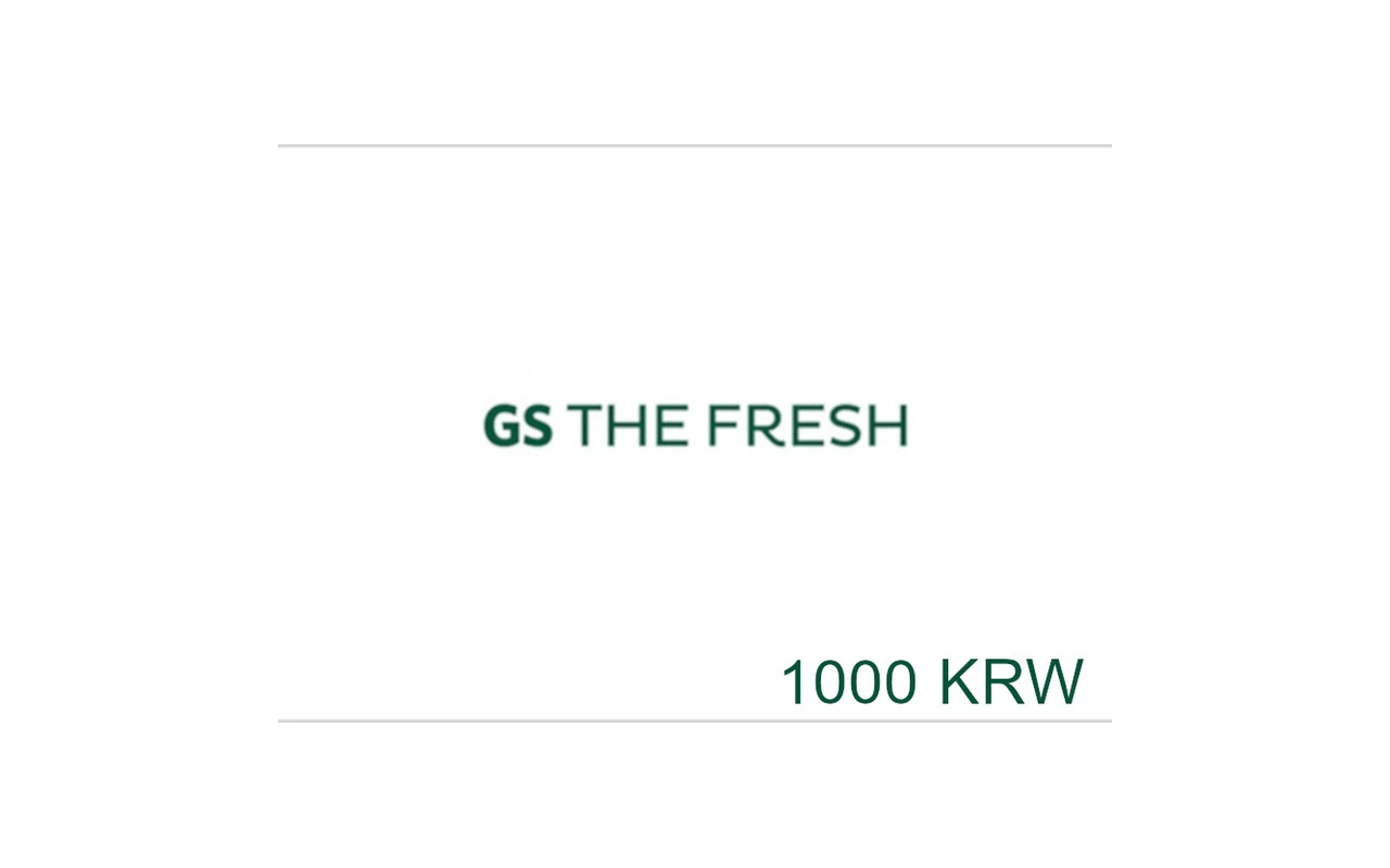 GS The Fresh ₩1000 Gift Card (South Korea)