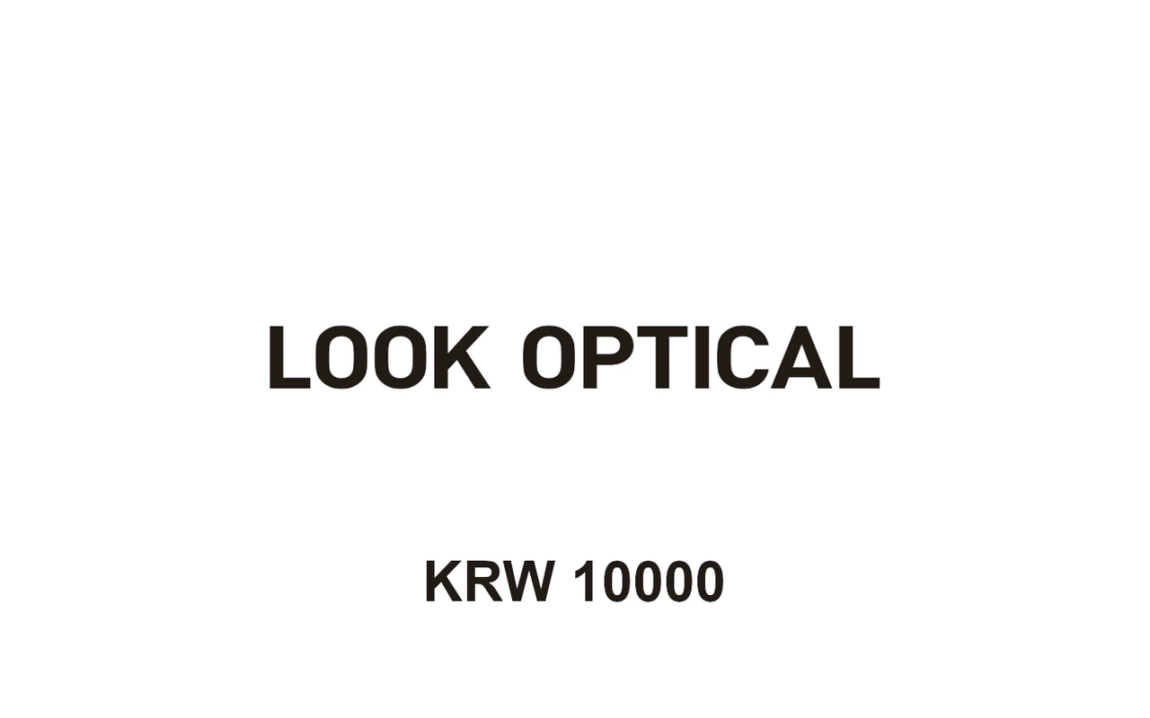 Look Optical ₩10000 Gift Card (South Korea)