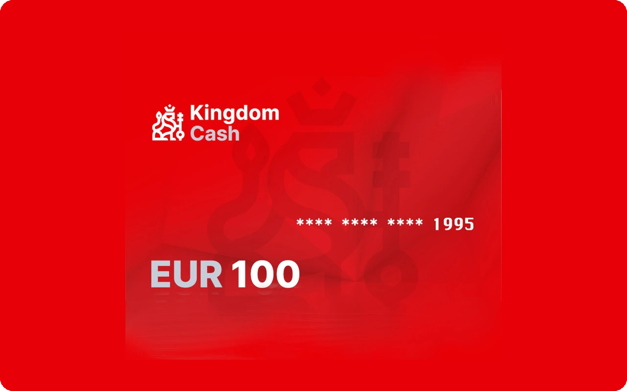 Kingdomcash €100 Gift Card (Europe)