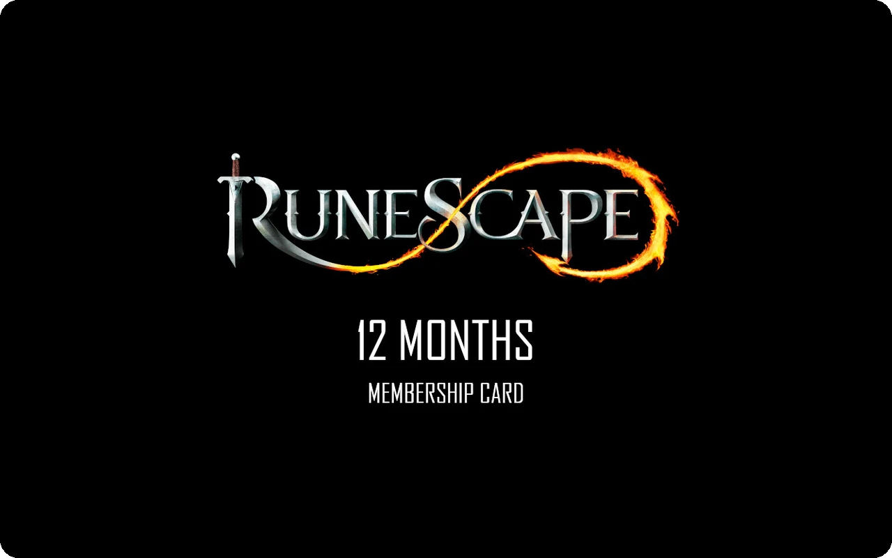Runescape 12 Gift Card