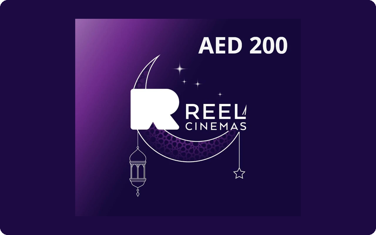 Reel Cinemas 200 AED Gift Card (United Arab Emirates)