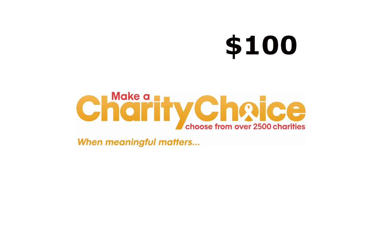 Charitychoice $100 Gift Card (United States)