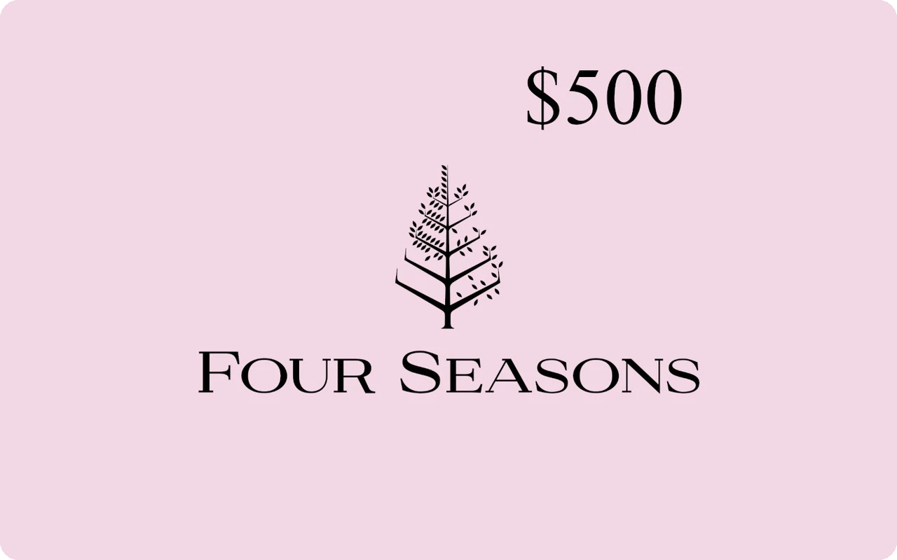 Four Seasons $500 Gift Card (United States)