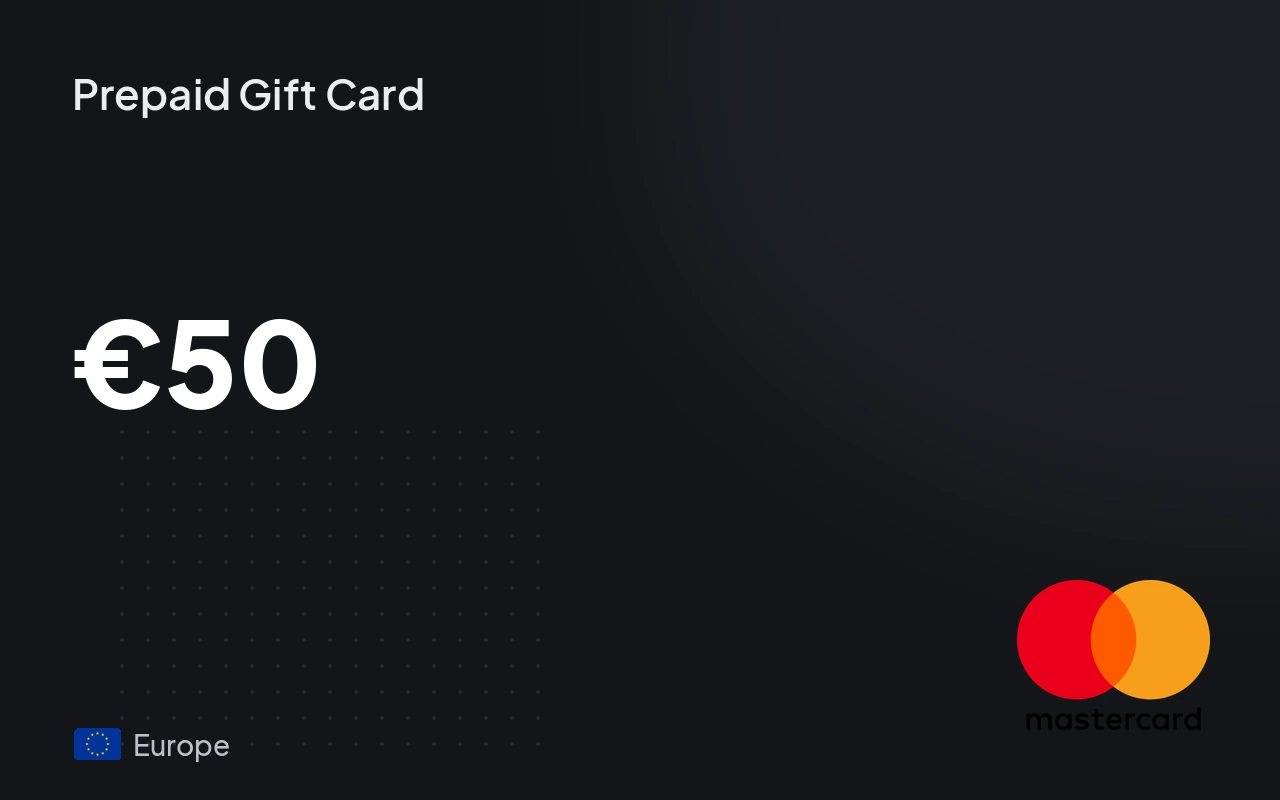 Mastercard Prepaid Flexicard €50 Gift Card (Europe)