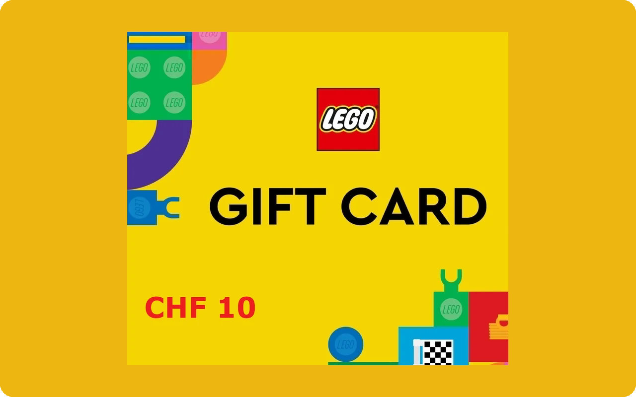 LEGO 10 CHF Gift Card (Switzerland)