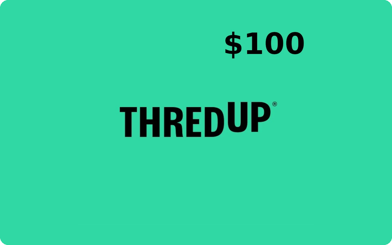 Thredup $100 Gift Card (United States)