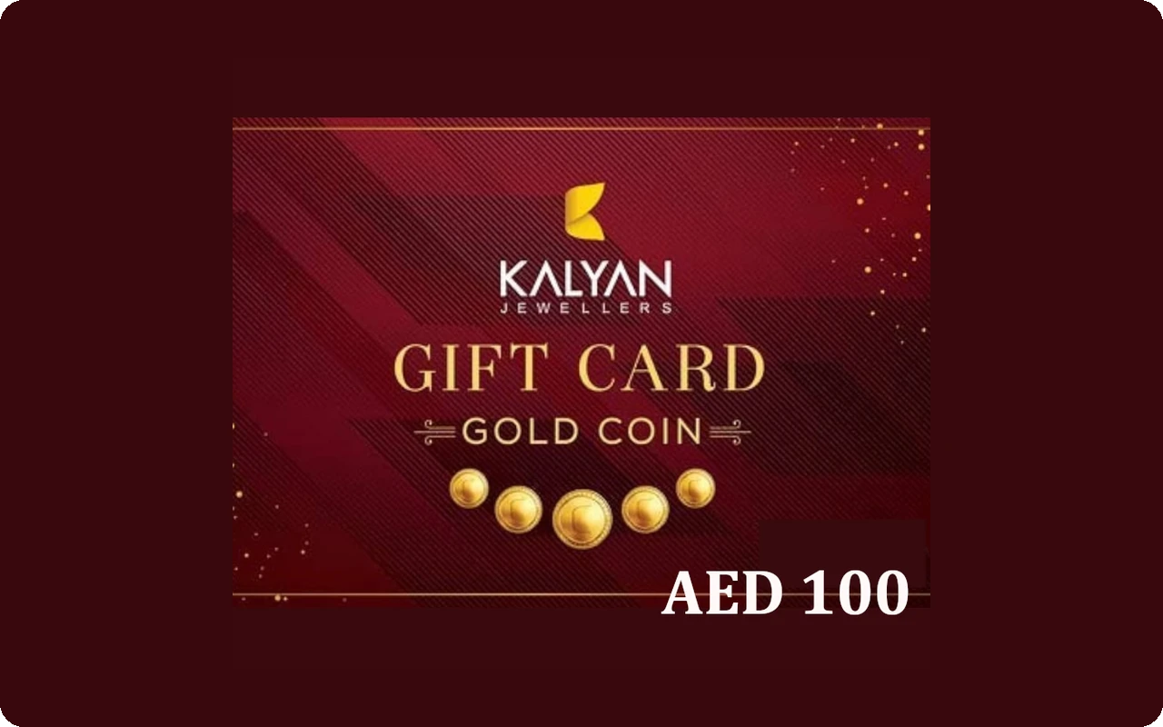 Kalyan Jewellers Gold Coin 100 AED Gift Card (United Arab Emirates)
