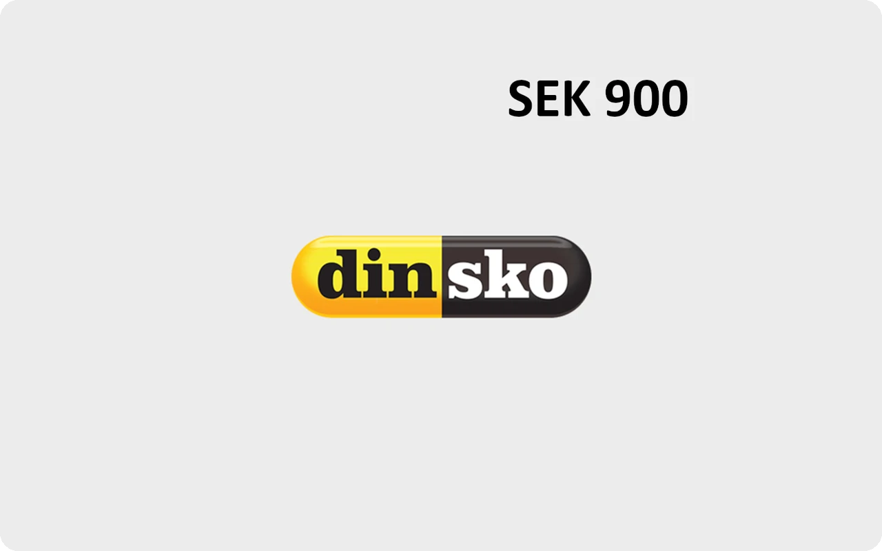 Din Sko 900 kr Gift Card (Sweden)