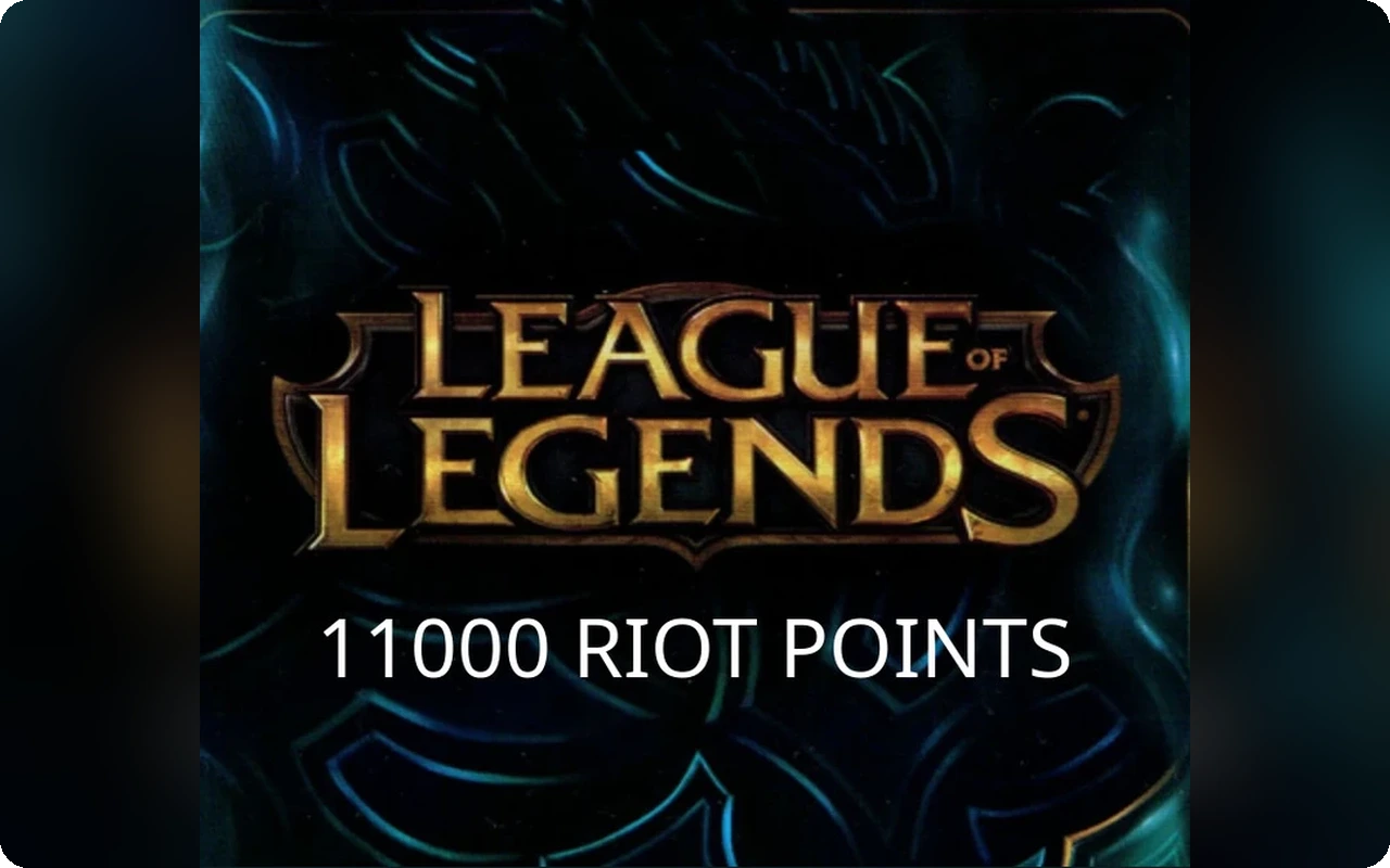 League of Legends 11000 Gift Card