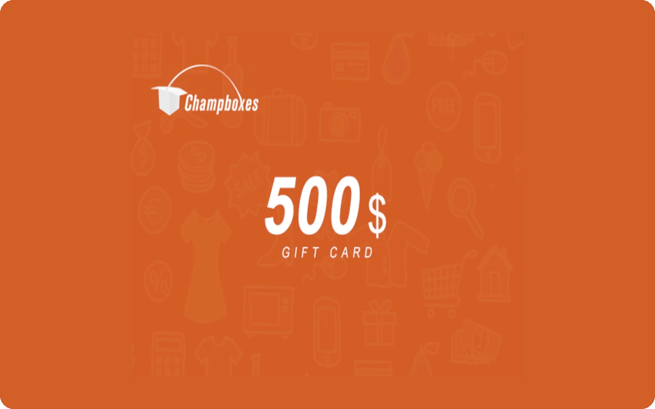Champboxes $500 Gift Card (United States)