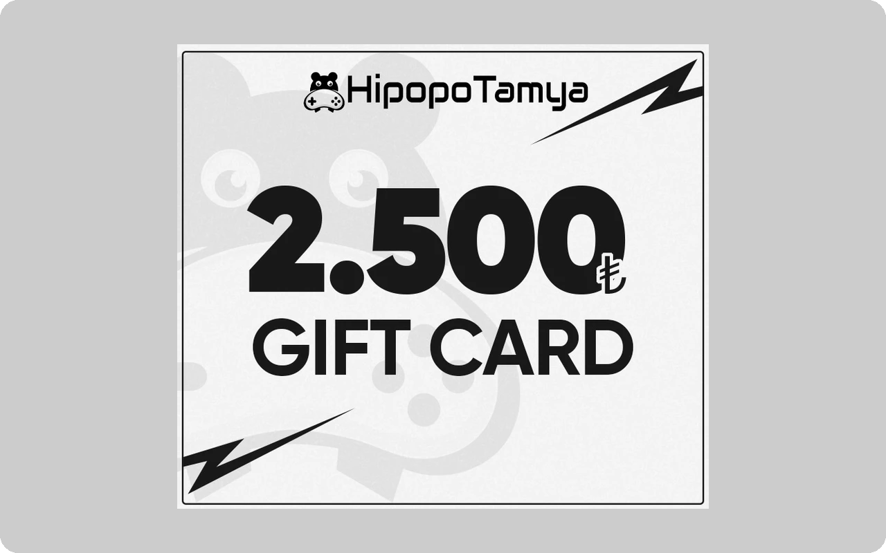 Hipopotamya ₺2,500 Gift Card (Turkey)