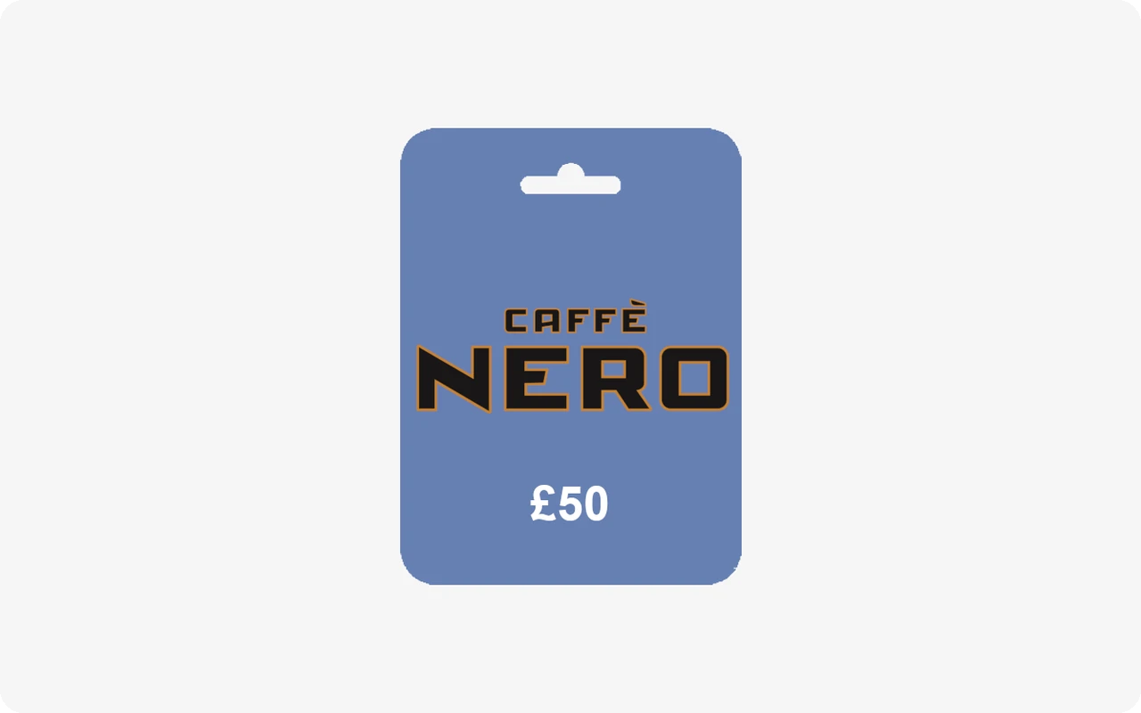 Caffe Nero £50 Gift Card (United Kingdom)