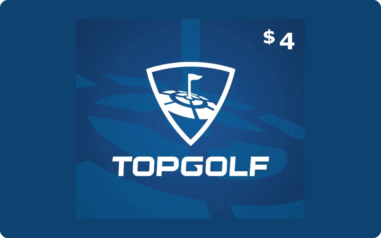 Topgolf $4 Gift Card (United States)