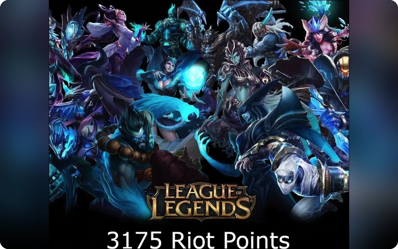 League of Legends 3175 Gift Card (New Zealand)
