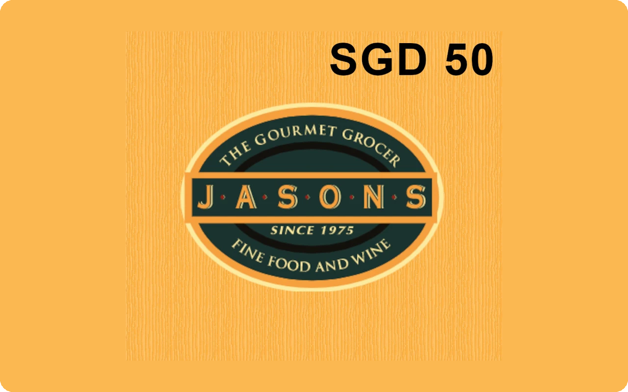 Jasons $50 Gift Card (Singapore)