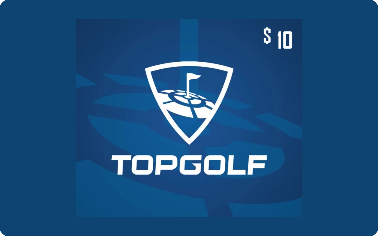 Topgolf $10 Gift Card (United States)