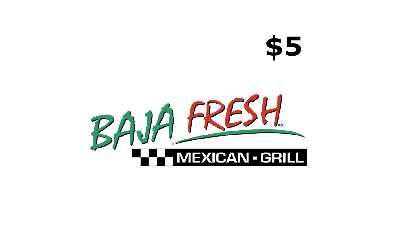 Baja Fresh $5 Gift Card (United States)