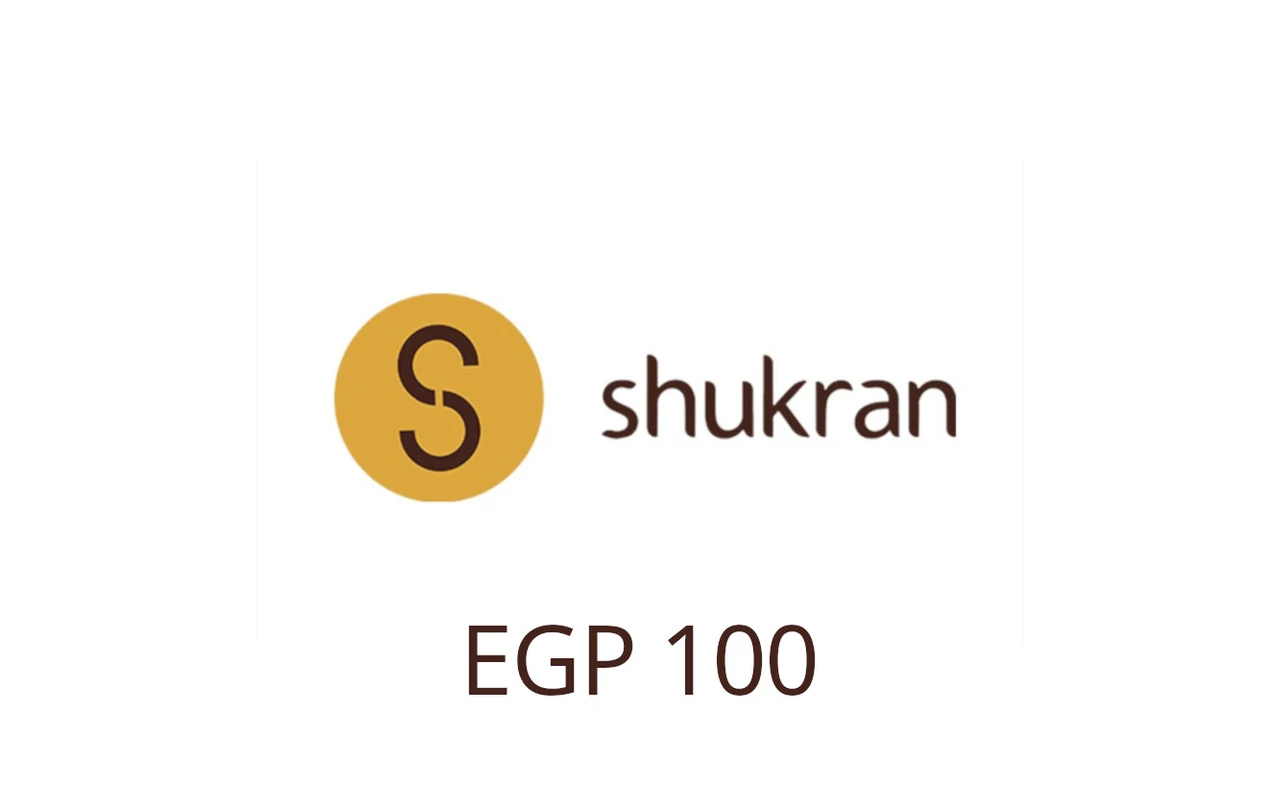 Shukran 100 EGP Gift Card (Egypt)