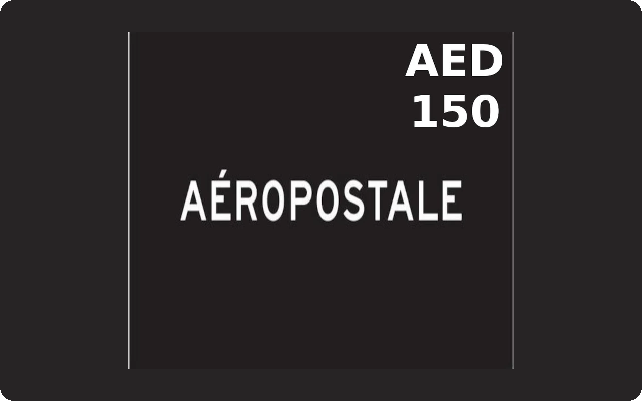 Aeropostale 150 AED Gift Card (United Arab Emirates)