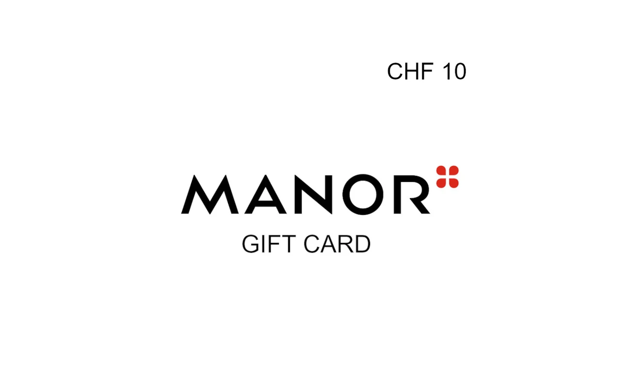 Manor 10 CHF Gift Card (Switzerland)