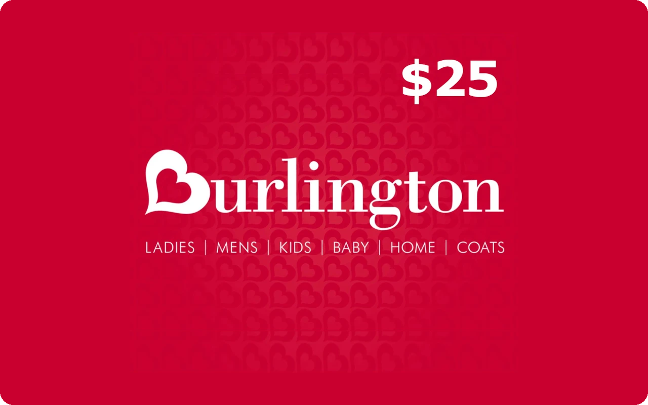Burlington $25 Gift Card (United States)